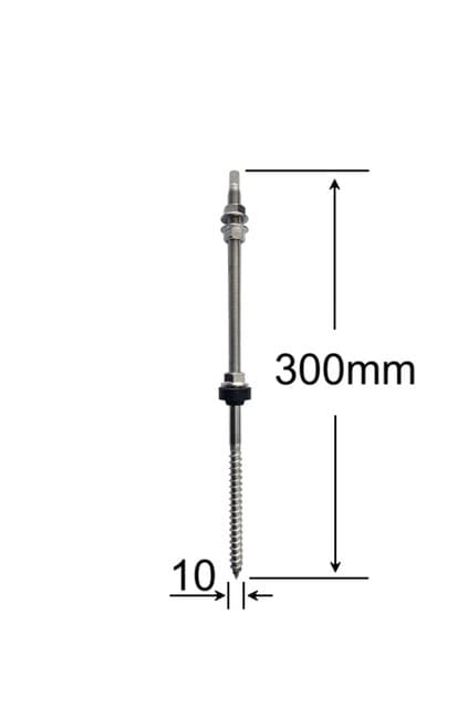 Șurub tip ancoră hanger bolt M10 × 250mm
