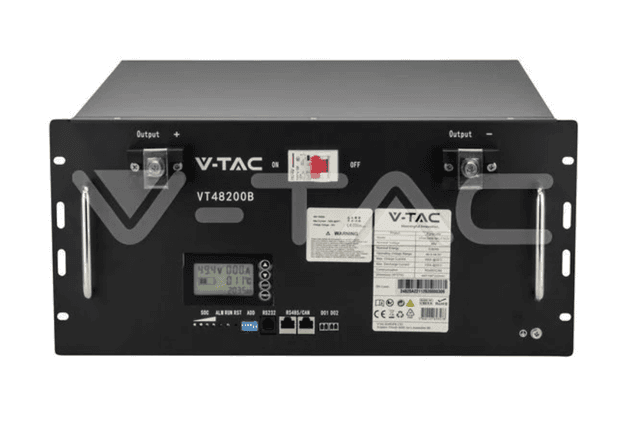 Baterie stocare V-Tac VT-9600 Rack Mount · 9.6 kWh LiFePO₄